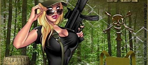  Army girls .