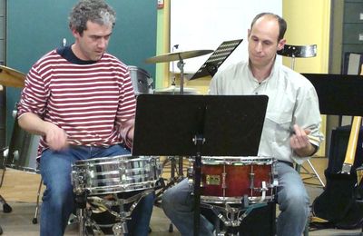 Les percussions...