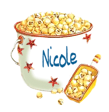 586 - un peu de popcorn ? signature charade, gif anime, blinkie