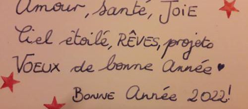 Bonne année 2022!