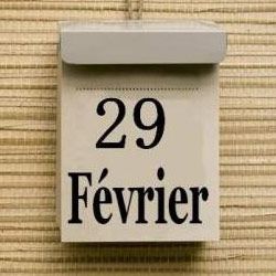 Février 2024 Année bissextile