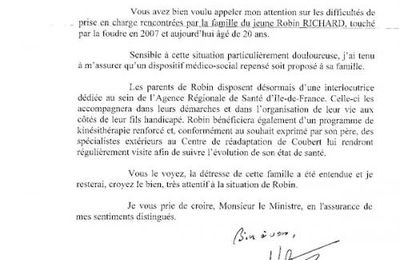 COURRIER PRESIDENT DE LA REPUBLIQUE