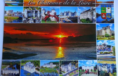 De jolies cartes postales et un livre dans ma boite aux lettres...