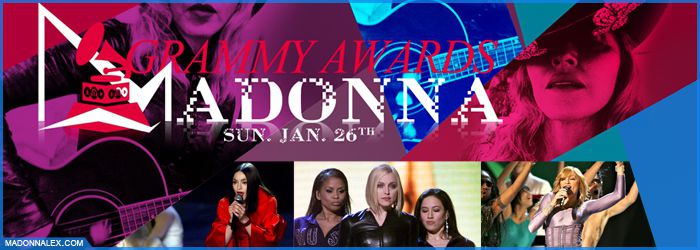 Breaking News : More details on Madonna's performance at the Grammy Awards