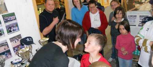 MAXIME ROCHE AU TOURNOI JEUNE A LAMASTRE LE LUNDI 9 AVRIL 2012