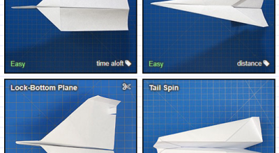 Avions en papier