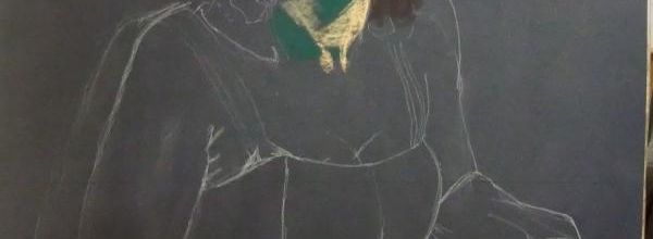 Lundi - Portrait de femme aux pastels secs (2)
