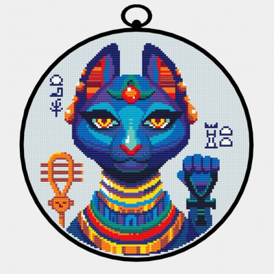 Broderie médaillon 261