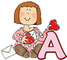 Alphabet Courrier du coeur