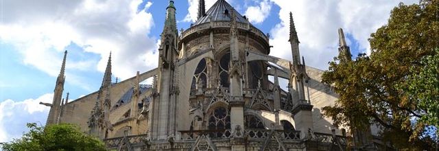 Notre-Dame de Paris : Le chevet de la cathédrale