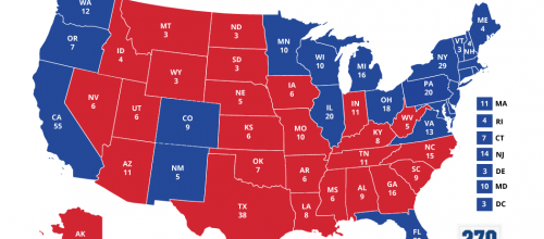My predictions for the 2016 Presidential Elections of the United States of America
