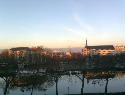 Soleil couchant.