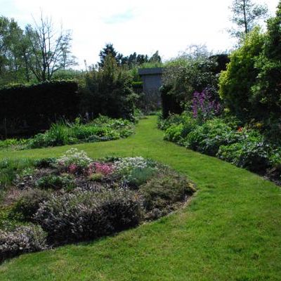 Le jardin première semaine d' avril