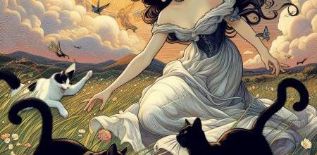 Chats et Miss Printemps