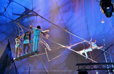 Cirque Pinder dans Pinder fête ses 160 ans ! "The Flyning Black Street"