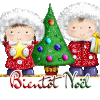 Bientôt Noël, gif animé, blinkie,carte, attente