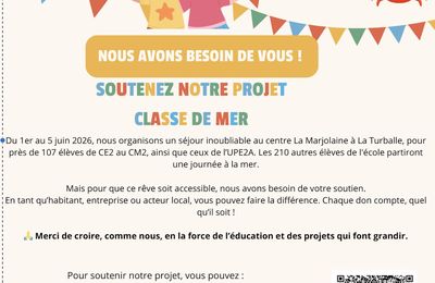 Un grand projet, une petite contribution possible
