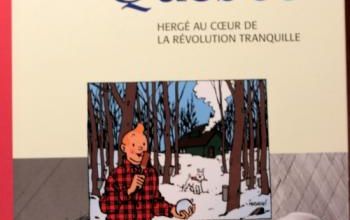 Tintin à la Librairie du Québec à Paris