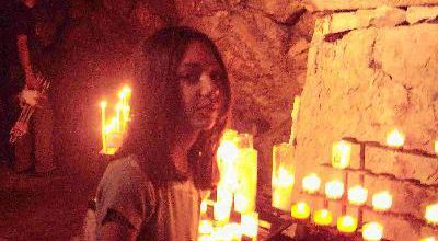 Dans le grotte ...