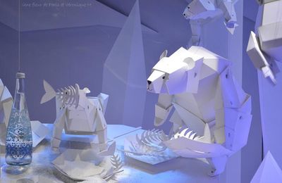 Vitrines de Noël 2016 aux Galeries Lafayette