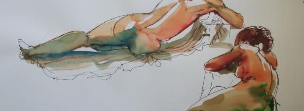 Lundi - Deux poses couchées