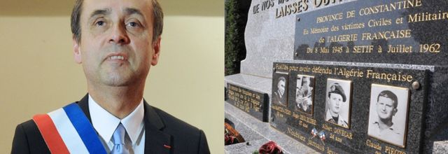 Béziers : Ménard s'incline devant une stèle glorifiant l'OAS