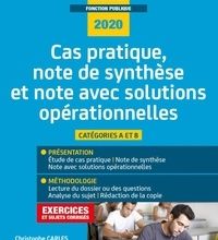 {epub download} Note et cas pratique  - Note de synthèse, cas pratique, note avec solutions opérationnelles