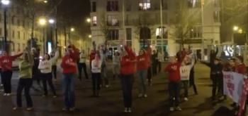Les jeunesses catholiques répètent leur flashmob contre le mariage gay