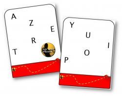 MS, GS, CP, aide E - Apprentissage des lettres de l'alphabet - Jeu "Batalettres"