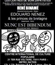 Soirée de soutien aux centres de soins zapatistes - Au CICP (Paris)  