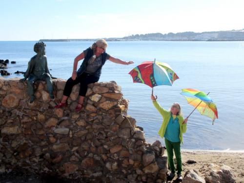 Nos parapluies Poiré Guallino en Espagne