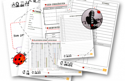 Cahier de directrice modifiable