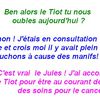 Ne nous fâchons pas , j'arrive....