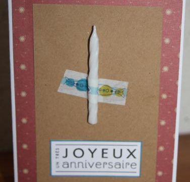Scrap / Carte anniversaire