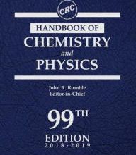 Free books for dummies series download CRC Handbook of Chemistry and Physics, 99th Edition by John Rumble 9781138561632