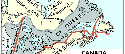 L'Acte de Québec de 1774
