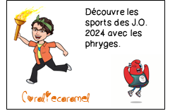 Les sports des J.O 2024 avec les Phryges et le tableau Lü