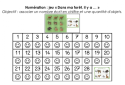 Fiche de suivi « Dans ma forêt, il y a… » GS