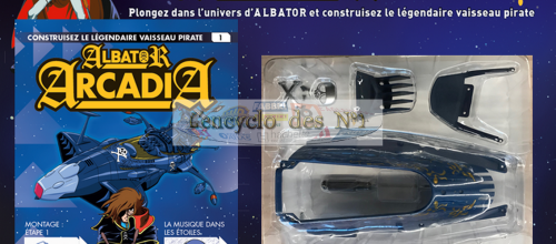 N° 1 Albator vaisseau Arcadia - Test 