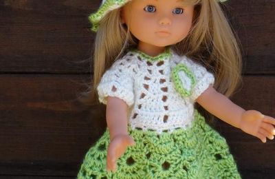 Robes au crochet pour Chéries de Corolle