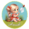 Fille coccinelle