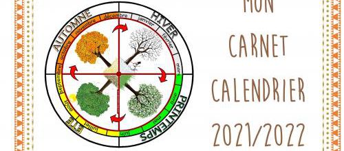 Carnet calendrier 2021/2022