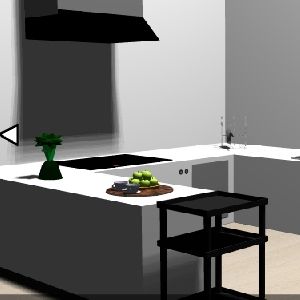 EM Style - White Cookroom