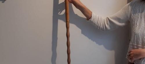 Réalisation d'une crosse d'évèque en collaboration avec les AtelierS CHERET orfèvre.