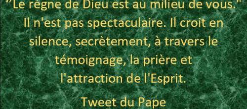 Pape - Le règne de Dieu...