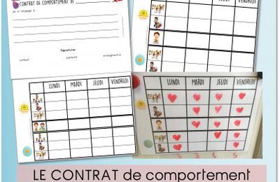 Le contrat de comportement