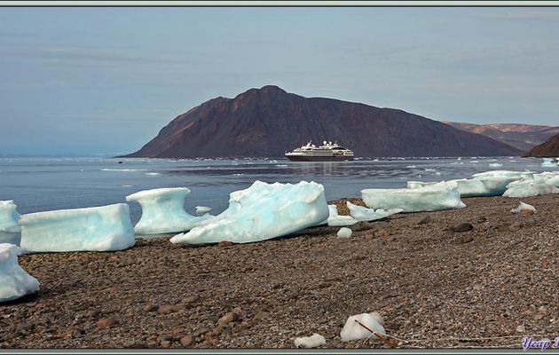 Accueil à Grise Fiord (ᐊᐅᔪᐃᑦᑐᖅ ou Aujuittuq, le Village qui ne dégèle jamais) - Ellesmere Island - Nunavut - Canada