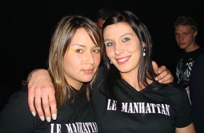 Les candidates au titre de miss Manhattan...