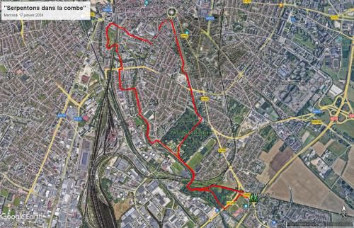"Serpentons dans la combe" - Mercredi 17 janvier 2024
