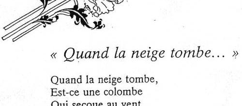Quand la neige tombe... (Annaïck Le Léard)